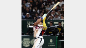 日 감독 경계령에도 보란 듯 ‘쾅! 쾅!’…도쿄돔 침묵에 빠뜨린 안현민