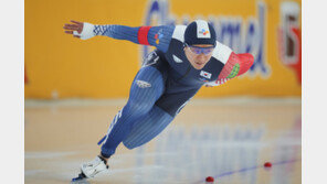 빙속 김준호, 남자 500m 한국신 ‘33초78’…월드컵 1차 동메달