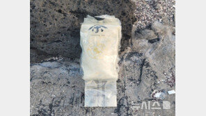 벌써 13번째…제주해안서 茶봉지 마약 또 발견