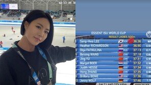 12년만에 깨진 세계기록…이상화 “잘가, 3636” 쿨하게 보냈다