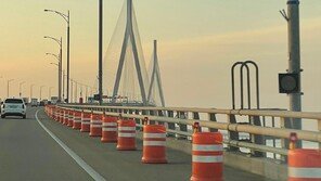 인천대교에 드럼통 600개 ‘두 달 만에’ 다시 깔았다…무슨일