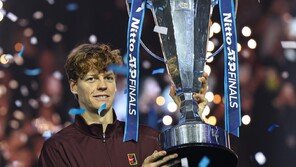 신네르, 올해 테니스 선수 중 상금 최다…279억 원 벌었다