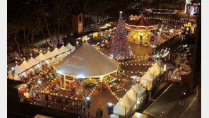 잠실서 ‘크리스마스 마켓’ 즐기세요…스노우 샤워·2층 회전목마 등 다양한 즐길거리