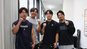 日 지바롯데 캠프 다녀온 전민재 “야구에 대한 시야 넓혔다”