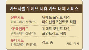 위메프 파산 후폭풍… 카드사 ‘대체 서비스’ 비상
