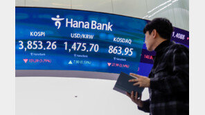 하루도 못간 엔비디아 효과…3900선 내준 코스피 ‘검은 금요일’