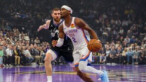NBA 오클라호마시티, 유타 원정서 32점 차 대승…8연승 질주