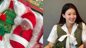 이시영, 신생아 딸이 ‘산타 장식품?’…비판 이어지자 사진 삭제