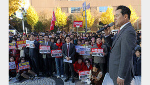 중도층 이탈에도 또 장외투쟁… 장동혁 “괴물 李정권 끝내야”
