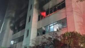 새벽 대구 남산동 아파트 화재로 5명 부상…130여명 대피