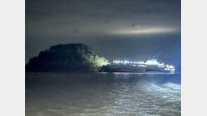 [단독]좌초 여객선 선장 “위장장애로 잠시 자리 비운새 사고” 해명