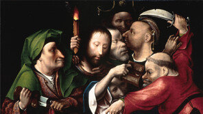 아수라장 속… 홀로 초연한 예수의 얼굴