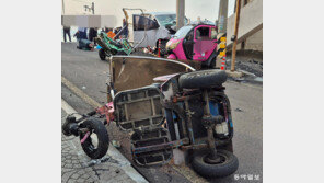 ‘13명 사상’ 제주 우도 돌진사고 운전자 “급발진” 주장