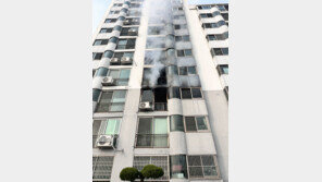 창원 북면 아파트서 불…80대 여성 1명 사망, 주민 6명 경상