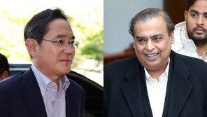 이재용, ‘아시아 최대 부호’ 암바니 만나…삼성경영진 총출동, 직접 사업소개