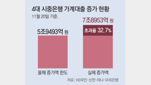 은행권 내년 가계대출 총량 증가율 낮출 듯… “내년에도 대출 절벽”