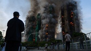 정부 “홍콩 아파트 화재, 현재까지 우리 국민 피해 없어”