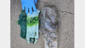 포항서 마약 의심 中우롱차 포장지 발견…마약성분은 ‘음성’