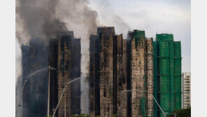 中본토도 안쓰는 값싼 대나무 비계…홍콩 참사 불쏘시개 됐다