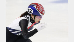 쇼트트랙 간판 최민정, 4차 월드투어 1000m 패자부활전행