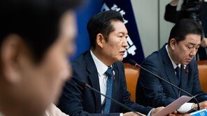 정청래 “버스 지난 뒤 손드나…국힘 사과 필요없다”