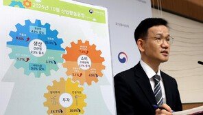 지난달 산업생산 2020년 이후 최대폭 감소…연휴에 기저효과 겹쳐