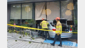 ‘7명 사상’ BMW 식당 돌진 사고… 국과수 “가속페달 밟았다”