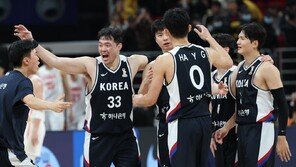 한국 남자 농구, 중국과 아시아컵 예선 2차전…12년 만의 연승 도전