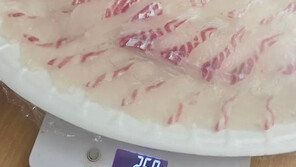 “참돔 2㎏ 주문했는데 258g?”… 대구 횟집 ‘횟감 빼돌리기‘ 논란 [e글e글]
