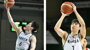 남자농구, 12년만에 ‘만리장성’ 두번 연속 넘었다