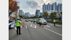 부산 관광지-식당가, 낮에도 음주단속