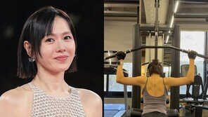 ‘현빈♥’ 손예진, 이 정도였어? 놀라운 등근육…운동으로 다진 탄탄 뒤태