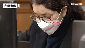 구형 날이라 긴장했나…김건희, 마스크 거꾸로 쓰고 법정에