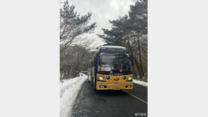 제주 한라산 설경 보려면 ‘눈꽃 버스’ 타세요