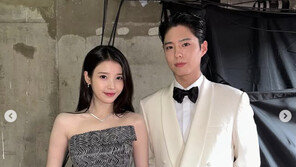 아이유·박보검, 베스트 커플의 얼굴 복지…언제봐도 좋은 ‘투샷’