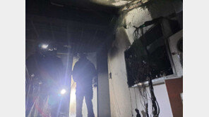 밤사이 강릉 한 대학 인근 원룸서 화재…9명 중경상·10명 대피