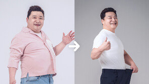 105kg 윤정수, 결혼하더니 27kg 감량…뱃살 쏙 들어갔다