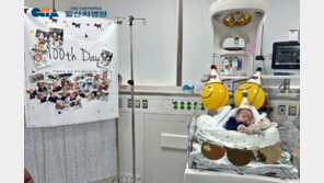 어른들 손바닥 보다 작게 태어난 아이…“이제 퇴원해요”