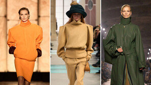 니트부터 코트까지 ‘높이 더 높이’… ‘하이넥’에 꽂힌 패션 하우스