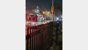 여의도 국회 담벼락서 화재…‘정치 불만’ 남성 방화 추정