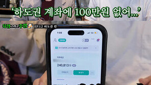 하도권, 통장 잔고 공개…“사기 당해도 24만원뿐”