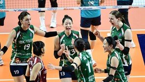 ‘빅토리아 22득점’ IBK기업은행, GS칼텍스 완파…파죽의 4연승