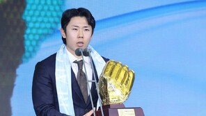 ‘15표차’ 아쉽게 놓친 황금장갑…삼성 김성윤, 내년에 아쉬움 푼다
