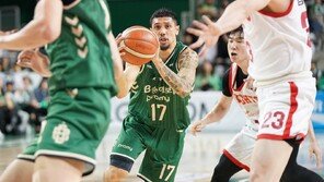 프로농구 DB, SK 꺾고 2연승…이선 알바노 위닝샷