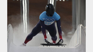 스켈레톤 정승기, 월드컵 3차 대회 3위…올림픽 시즌 첫 메달