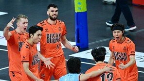 OK저축은행, 대한항공 11연승 저지…3-0 완승과 함께 홈 4연승