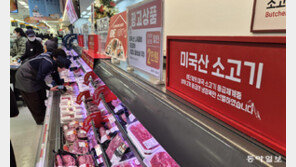 고환율에 수입물가 19개월새 최대폭 상승… 쇠고기값 15% 뛰어