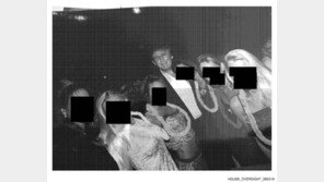 양팔에 여성들 끼고 ‘트럼프 콘돔’까지… 엡스타인 사진 19장 공개