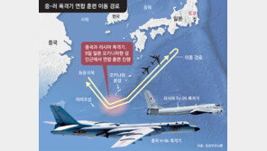‘핵 탑재 가능’ 중-러 군용기, 도쿄 방향으로 비행…“폭격 능력 과시”