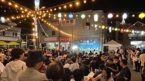 청주 육거리종합시장 ‘밤이 즐거운’ 핫플로 등극